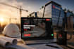 build a construction company website with security audit