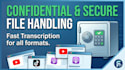 transcribe video into written text