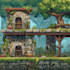 design 2d game concept art background and environment