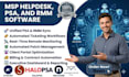 setup msp helpdesk psa and rmm tools connectwise halopsa syncro and ninjaone