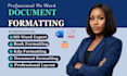 do microsoft word document formatting and layout formatting
