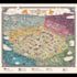 create safari park map illustration wildlife attraction guide