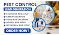 pest control leads, pest control facebook ads, google ads, video ads