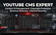 set up youtube cms and mcn for channel growth
