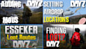build dayz server, setup dayz mod, map, script, assets, clothing and dayz weapon