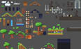 do pixel art background, pixel tilemap rpg maker pixel game asset pixel tileset
