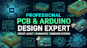 create professional pcb design, circuit layout, and arduino schematics