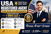 provide US registered agent service, resident agent and compliance support