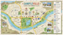do illustrate 2d vector map, city map, tourist map, community and site map