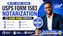 notarize document, poa, will, usps form 1583,  remotely as florida notary public