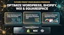 do monthly ai website SEO, setup llms for wordpress, shopify, wix, squarespace