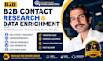 do b2b contact research and data enrichment