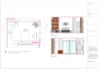 draw autocad 2d plan, furniture layout, section and elevation