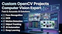 develop opencv computer vision and ai detection projects