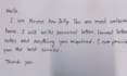 write unique handwritten notes, letters and cards in english