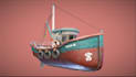 create 3d ship modeling boat design rendering and boat animation