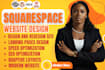 build squarespace website design redesign squarespace website development duda