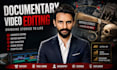 make cinematic documentary video with storytelling