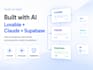 build a full stack web app using lovable or claude code with ai vibe coding