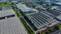 create 3d industrial animation factory dry logistic and engineering cgi video
