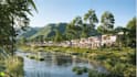 design marina waterfront masterplan urban planning city layout site plan render