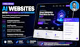 build an ai website with chatbot and automation