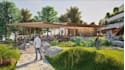 design urban planning masterplan site plan layout 3d largescale landscape render