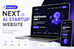 build responsive ai startup website from figma in next js