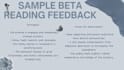 beta read your story and provide detailed feedback