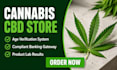 create cannabis cbd ecommerce website woocommerce delivery automation