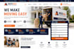 design moving, relocation, storage, and a business website
