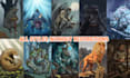 do illustrations of characters and creatures