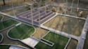 custom 3d mini golf course,golf hole,recreational facility,golf layout rendering