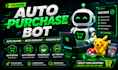 do auto purchase bot, custom auto buying bo,t auto checkout bot, discord bot
