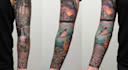 draw stunning tattoo sleeve design for you