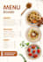 create a restaurant menu in canva