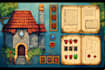 design 2d game assets sprites for your game