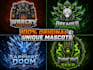 design a custom esports, gaming clan, guild, and streamer logo