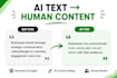review, edit and humanize ai generated content