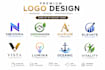 create a professional modern minimalist logo design