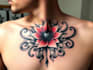 design a modern and minimalist tattoo design