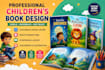create professional childrens book cover design and book layout