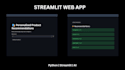 build machine learning web apps using streamlit