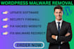do wordpress malware removal and fix hacked wordpress