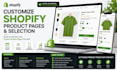 customize shopify product pages and selection