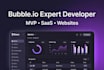 build bubble io app, mvp, saas as a professional bubble developer