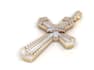 create custom cross pendant jewelry cad design in matrix