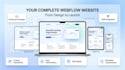 convert figma to webflow website using finsweet client first, webflow expert