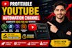 build a profitable youtube automation channel with SEO, scripts