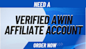 create verified awin affiliate account